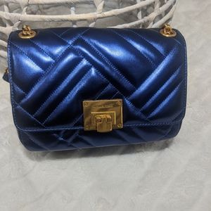 MICHAEL KORS Electric Blue Purse/Bag